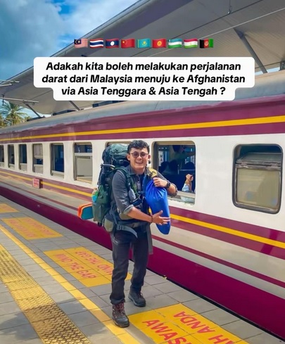 视频|大马男子花费1万耗时一个多月 通过陆路背包旅行到阿富汗