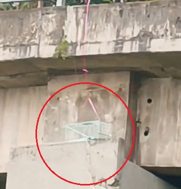  视频|好心夫妇每天喂食上网SOS 猫咪受困桥柱3个月终获救 