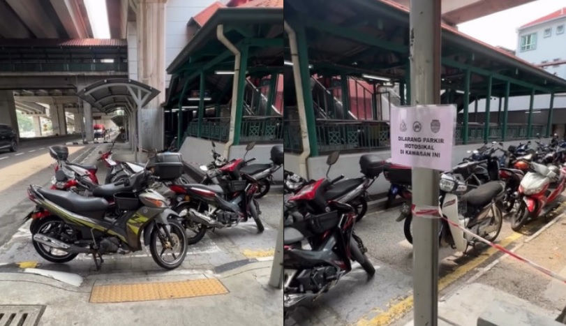 视频|骑士滥用OKU专用道乱泊 残疾运动员标记部长求助