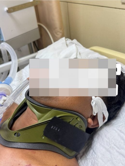 视频|骑摩托碰撞休旅车昏迷3天 妻发视频盼为夫讨公道