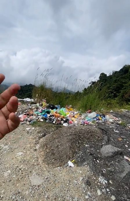 视频|云顶山坡沦为垃圾山? 游客乱象引爆众怒