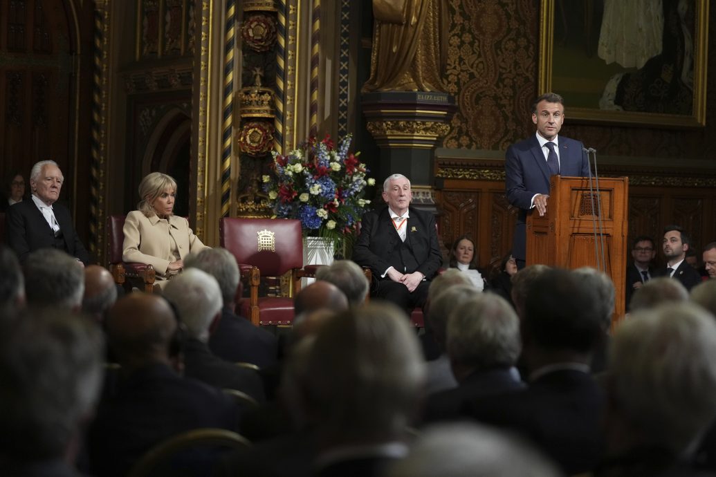 警告恐陷“慢性死亡”─马克龙吁欧洲摆脱中美依赖