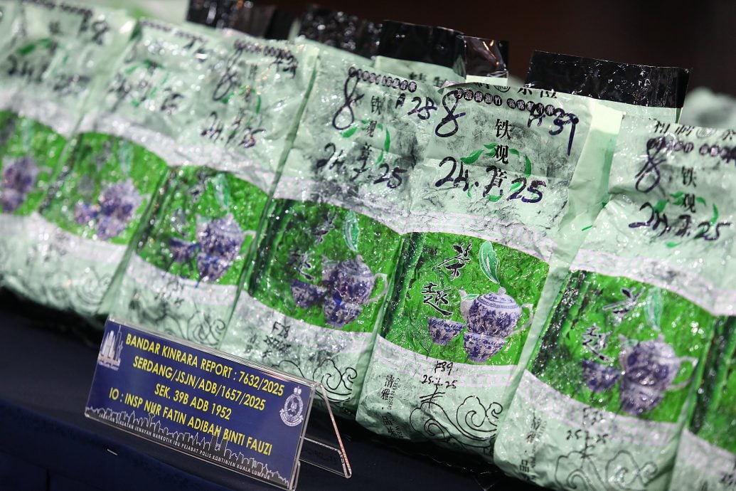 警破贩毒集团捕3男,起获466万令吉冰毒