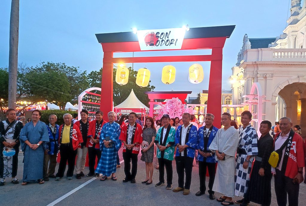 请签发（大北马）槟城日本盆舞节