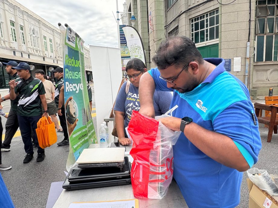 请签发（大北马）槟岛市政厅“垃圾换现金”活动