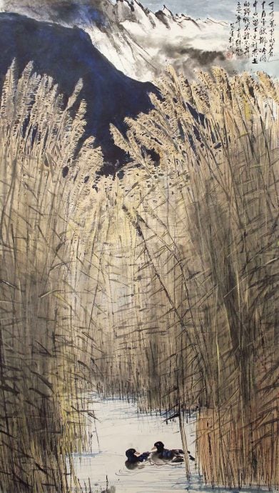 请签发(大都会)水墨寻美——韩彪个展 7月12日起于SGM综合文化中心展出/1图