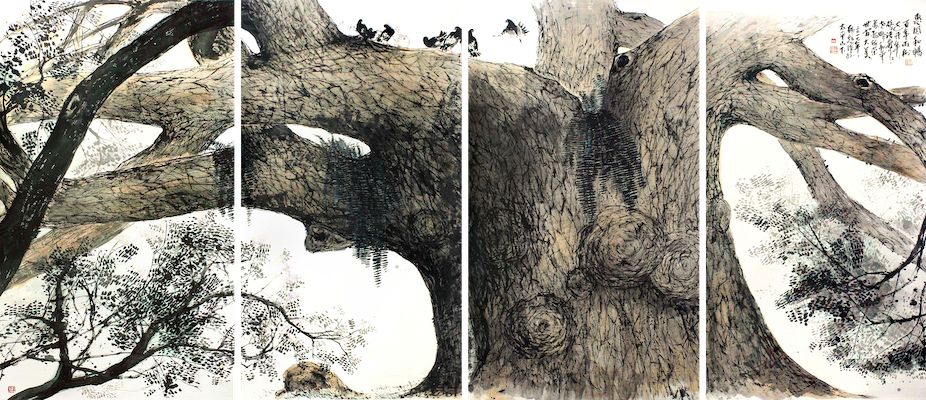 请签发(大都会)水墨寻美——韩彪个展 7月12日起于SGM综合文化中心展出/1图