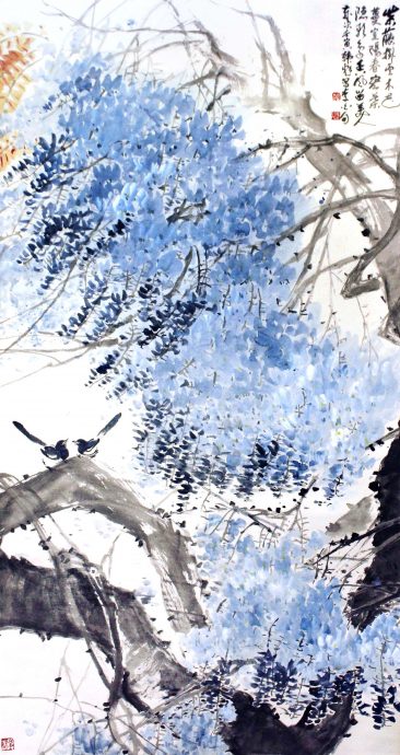 请签发(大都会)水墨寻美——韩彪个展 7月12日起于SGM综合文化中心展出/1图