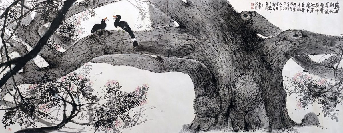 请签发(大都会)水墨寻美——韩彪个展 7月12日起于SGM综合文化中心展出/1图