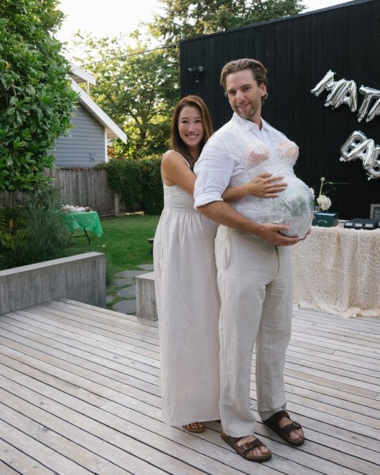 谢婷婷办派对暗示怀男B 感激朋友如家人般陪伴