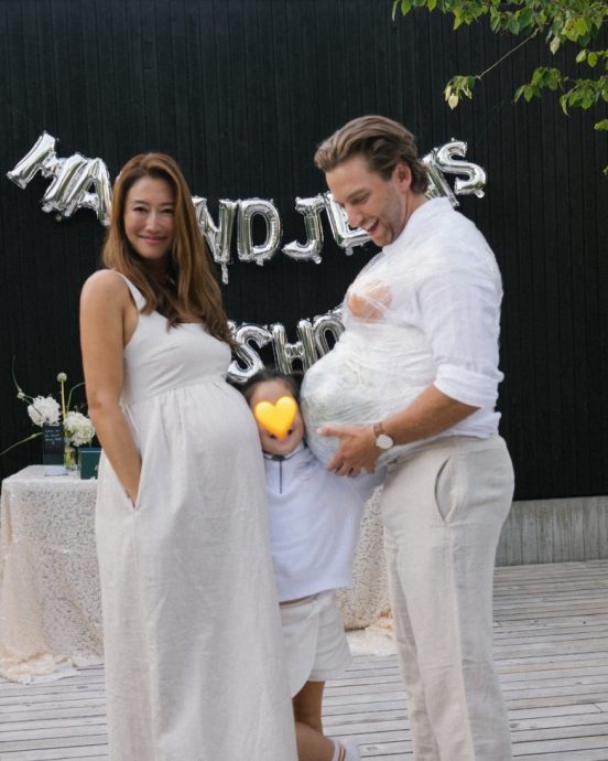 谢婷婷办派对暗示怀男B 感激朋友如家人般陪伴