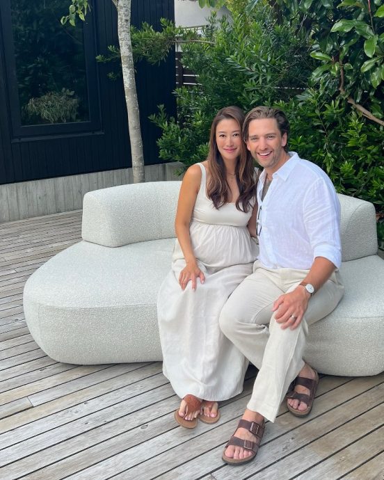 谢婷婷办派对暗示怀男B 感激朋友如家人般陪伴