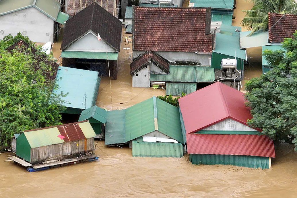 豪雨袭越北1死1失踪 “韦帕”减弱成热带低压