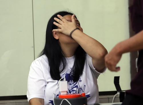 赵丽兰记者会（记者：王丽琴 - 摄影：林泓川）