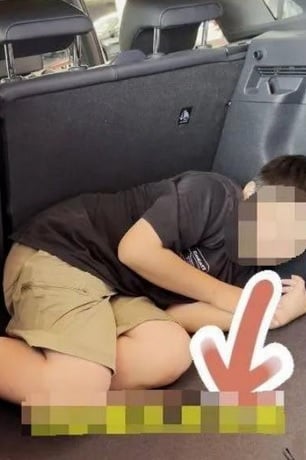 跟生父继母远行车不够坐 9岁男童竟被安置后备箱