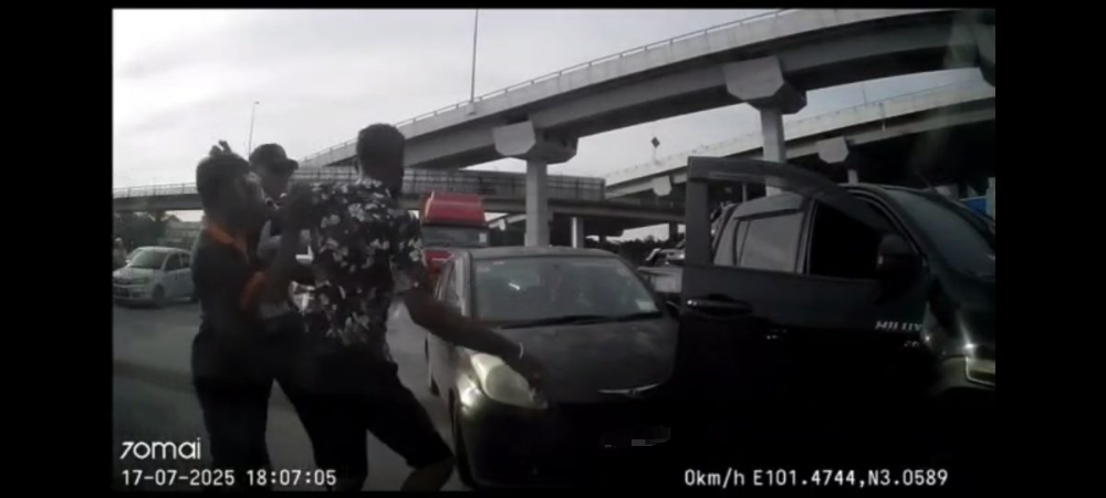 路霸大道上闹事 交警劝阻后竟逃逸