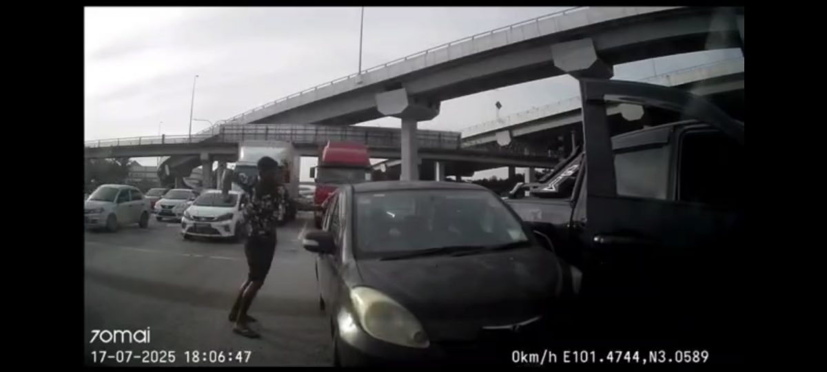 路霸大道上闹事 交警劝阻后竟逃逸