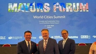 倪可敏受邀出席世界城市峰会 晤UNIDO谈低碳工业园