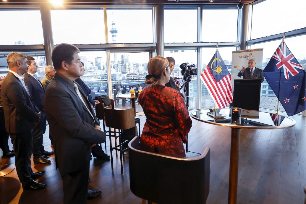 锁定三领域深化与纽西兰合作 · 扎希：放眼2030年贸易额增50%