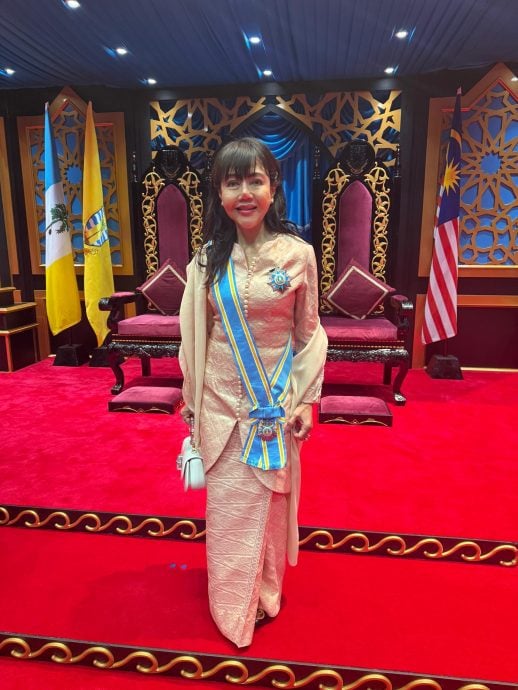 霹/今天下/边头/陈帼英获封赐拿督勋衔