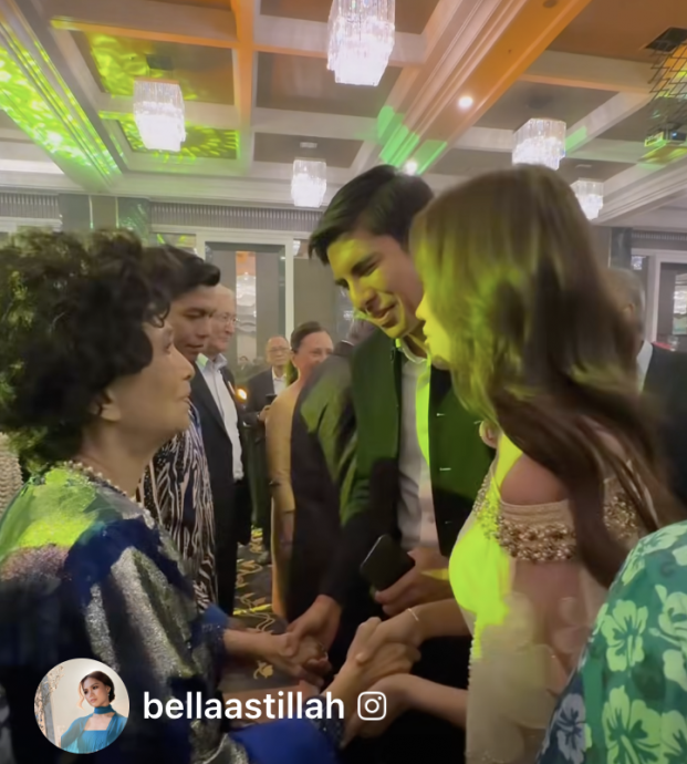 马哈迪百岁生日｜赛沙迪携贝拉赴宴 获敦马伉俪“加持”引热议