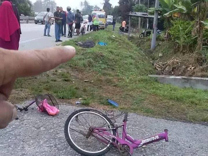 骑脚车上班遭撞后逃 老妇遭罗里辗毙