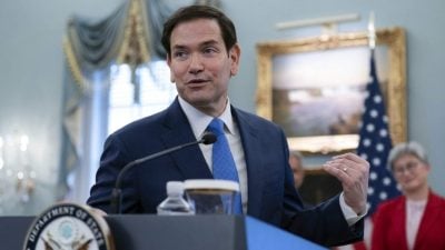 鲁比奥下周访马日韩 首次以国务卿身分访问亚洲