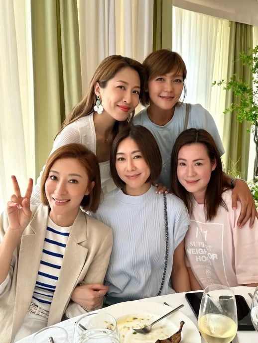 黄翠如萧正楠儿百日宴 陈敏之马国明等众星齐贺