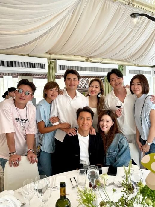 黄翠如萧正楠儿百日宴 陈敏之马国明等众星齐贺