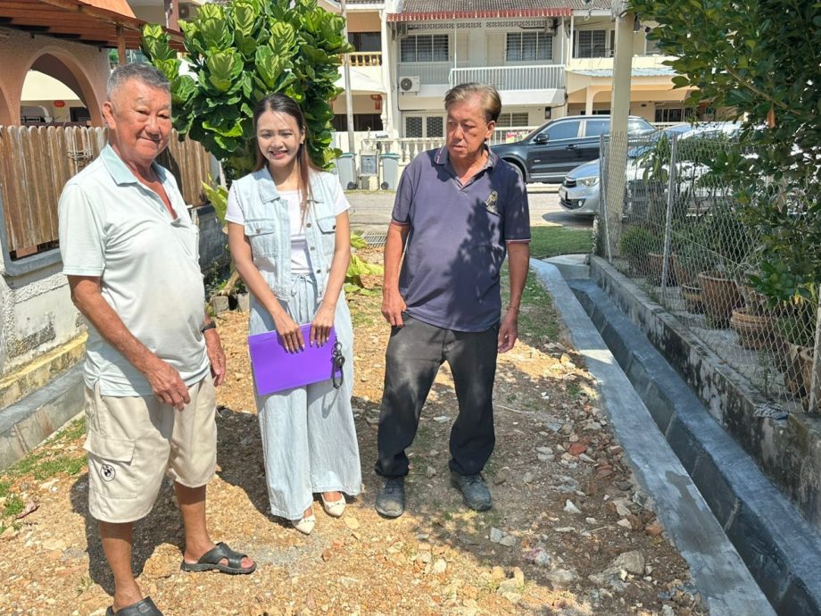 （古城封面副文）治水工程泥土流失 林朝雁助反映重修