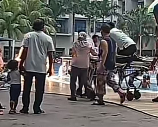 （古城版）7岁男童泳池内溺水