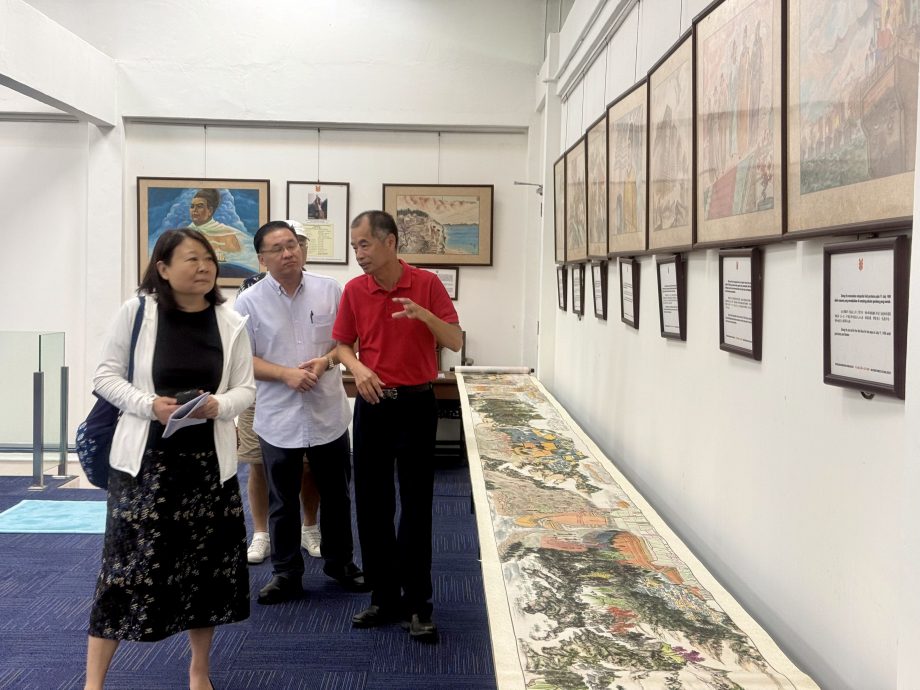 （古城版）颜天禄接见吉隆坡中国文化中心主任韩宁