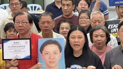 “平反明福”巡回讲座来到甲 逾百人声援赵家追讨真相