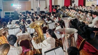 育中管乐团庆创团65年   音乐会筹经费获热捧