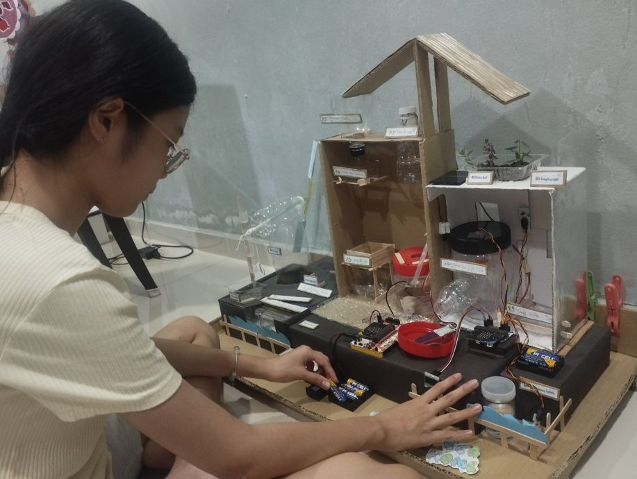 （大北马/创客妙想）锺灵独中学生周忆恩环保家园