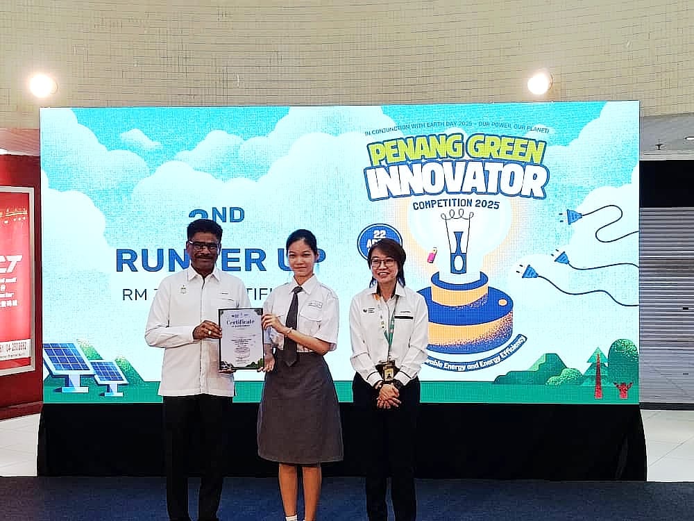 （大北马/创客妙想）锺灵独中学生周忆恩环保家园