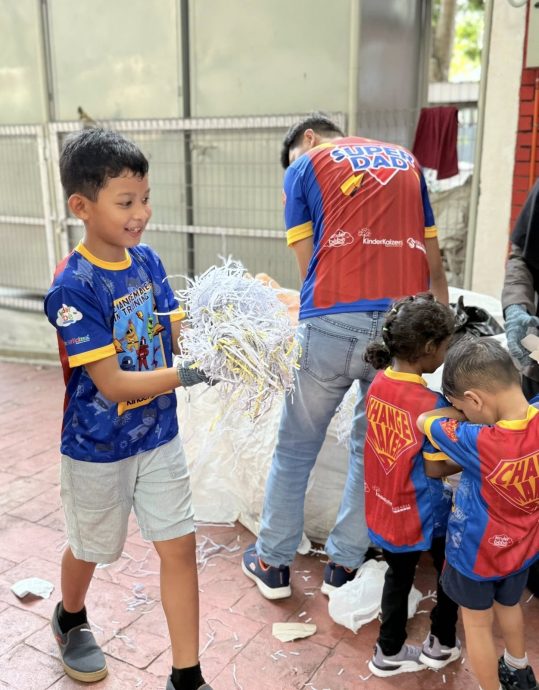 （大北马）15幼儿当环保先锋  成功分类逾200公斤垃圾
