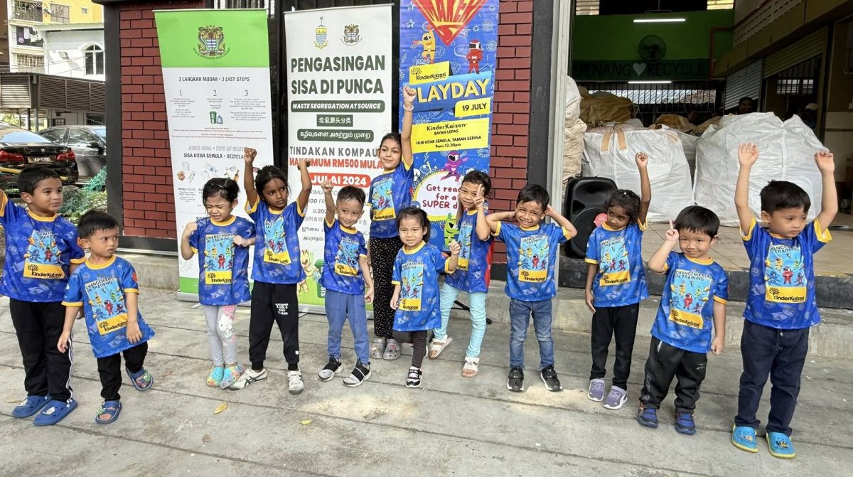 （大北马）15幼儿当环保先锋  成功分类逾200公斤垃圾