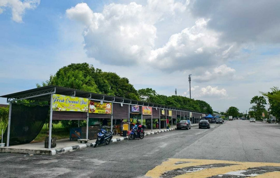 （大北马）2摊贩临时营业据点取得初步成效，市政厅计划峇都交湾增设2据点