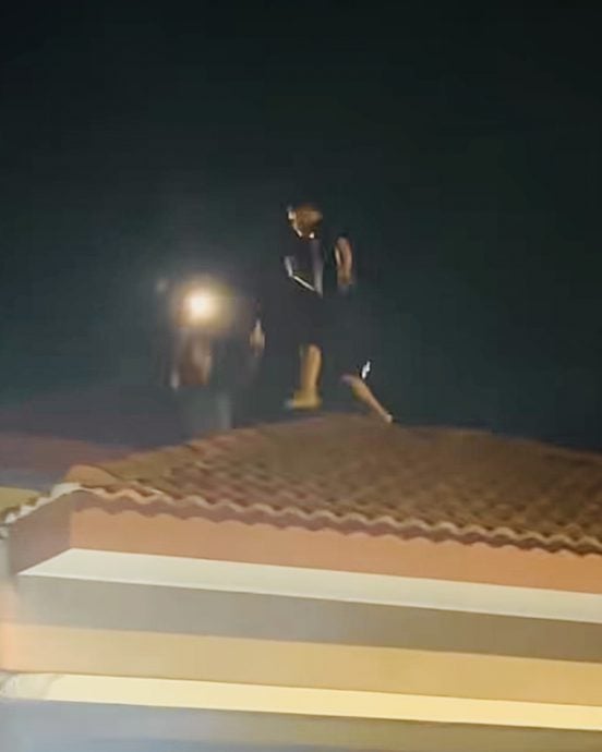 （大北马）3中国男子破门偷窃 居民合力捉人