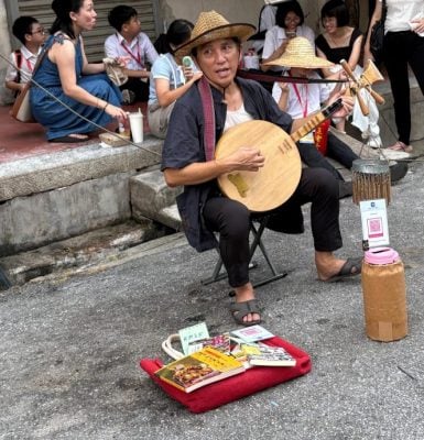 名英祠开放日打造民初时期场景 　“穿越”到先贤下南洋
