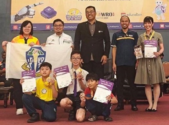 （大北马）圣心小学获NRC小学组金奖，将代表槟出征全国赛