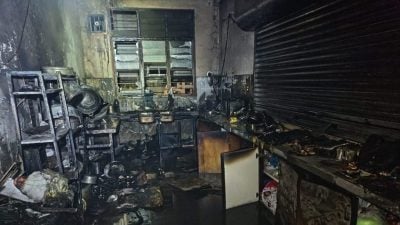 宗教小学厨房凌晨火灾  烧毁约50% 无人伤亡
