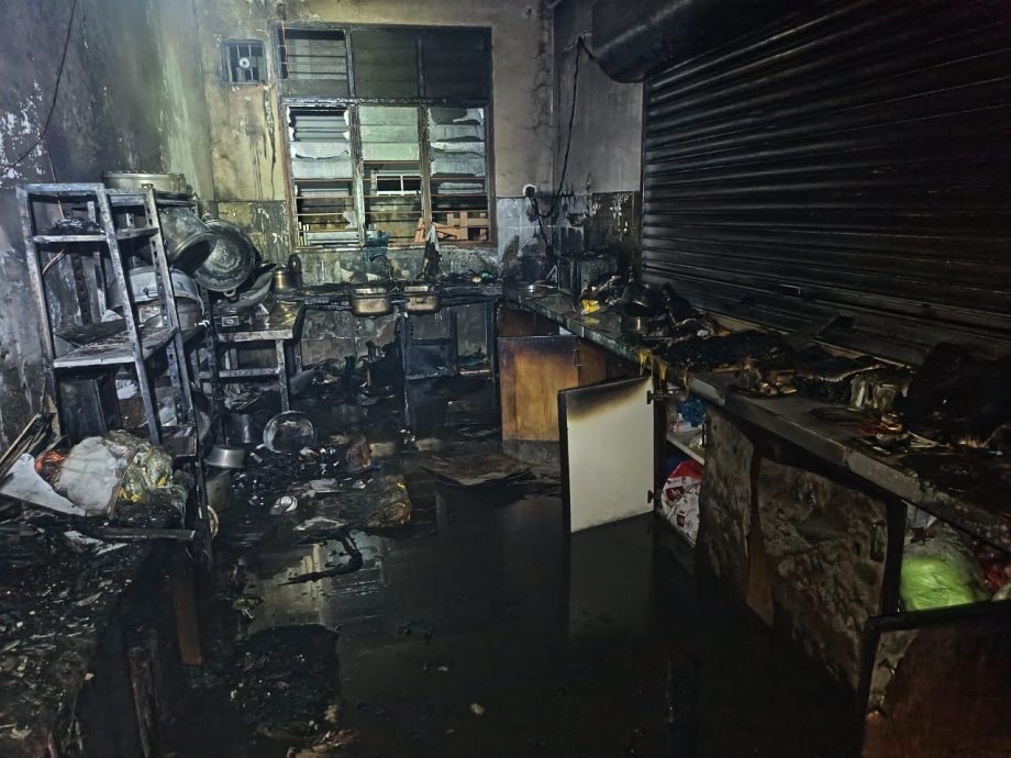 （大北马）宗教小学厨房失火 无人员伤亡