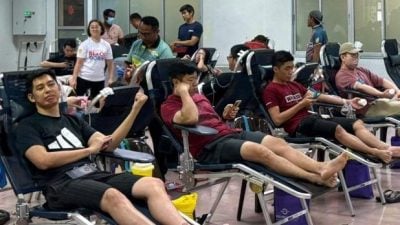 张逸彬：排在全国第3位   槟捐血踊跃度还需努力