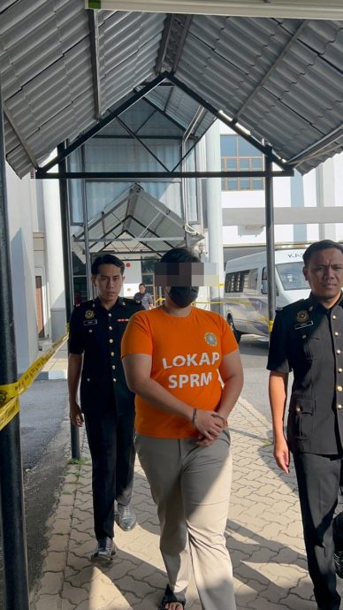 （大北马）涉嫌向扣留犯索贿 见习警察遭反贪会逮捕