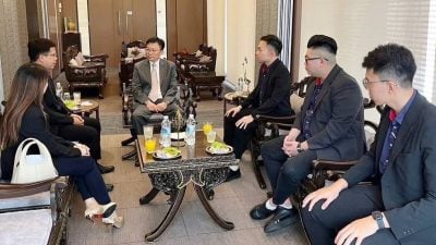 玻中总拜会泰驻槟总领事 探讨贸易学术旅游合作