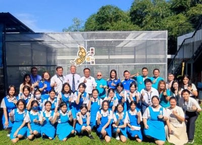 取名“毓秀蝶苑”　锺灵独中蝴蝶园开幕  