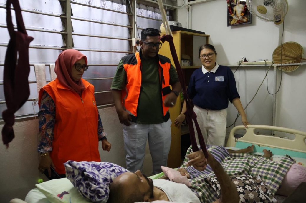 （大北马）陈汇萍携手慈济与珍珠志工团　走入社区关怀长者