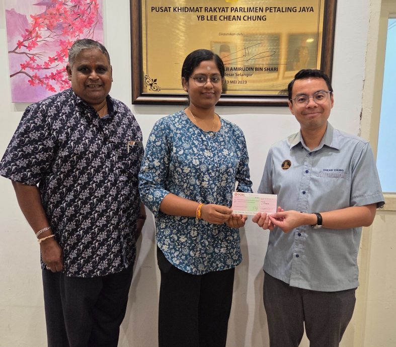 （大都会）李健聪文告-跨种族宗教 助医学系学生圆梦  李氏基金捐逾1万5千／1图